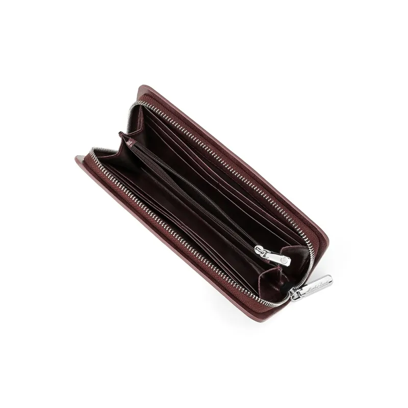 MashaLanti Microfiber Clutches Wallets Men's Vintage Coffee-1