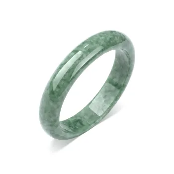 Emerald Bean Type Jadeite Bangles Women's