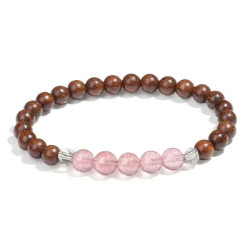 PUTUOSHANWENCHUANG Sandalwood Bracelets Unisex
