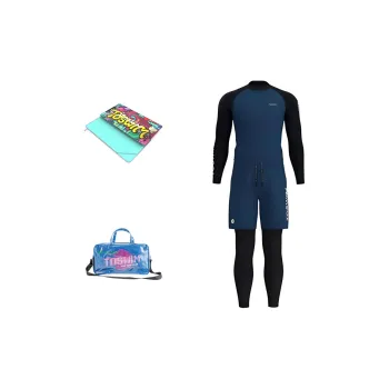TOSWIM Swim Set Vacation Three Piece Set Men's