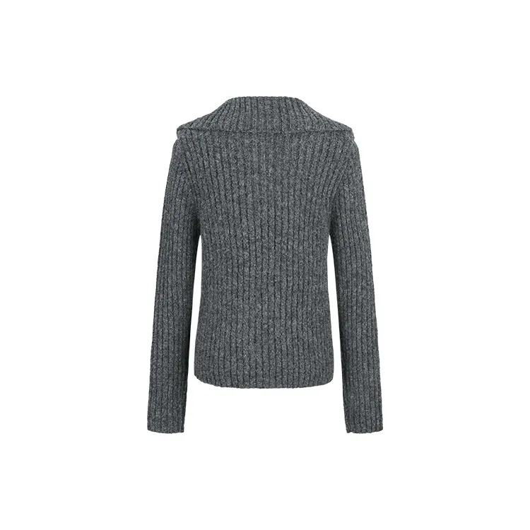 URBAN REVIVO Knitwear Women's Dark Gray-1