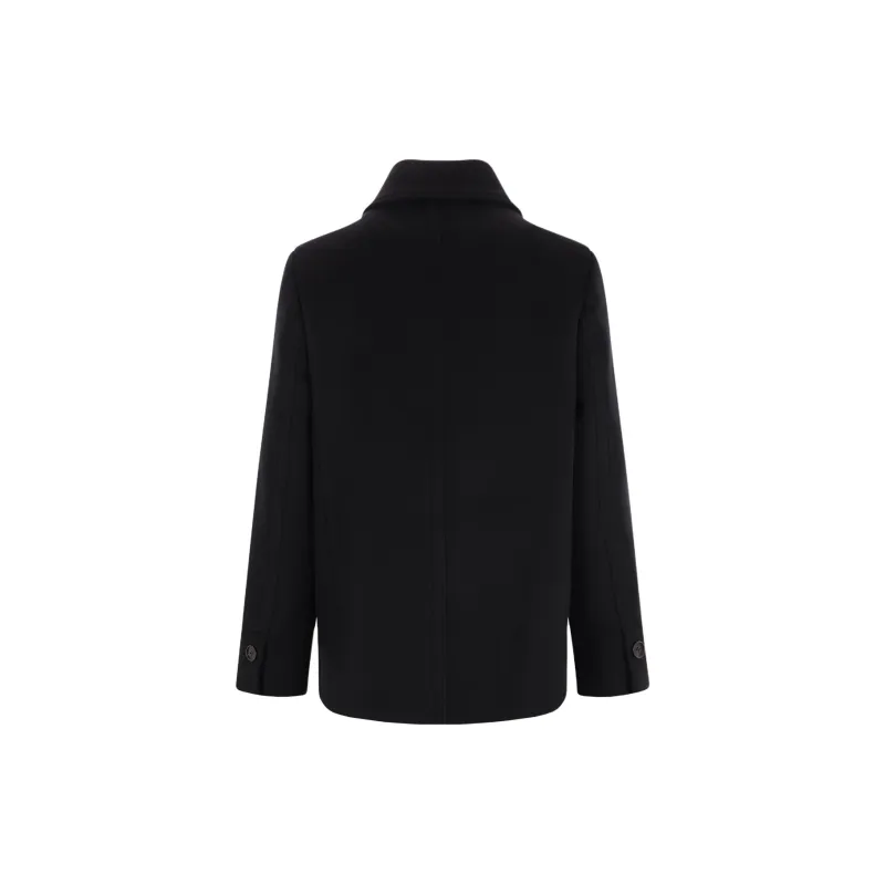 Ferragamo Double Breasted Peacoat-1