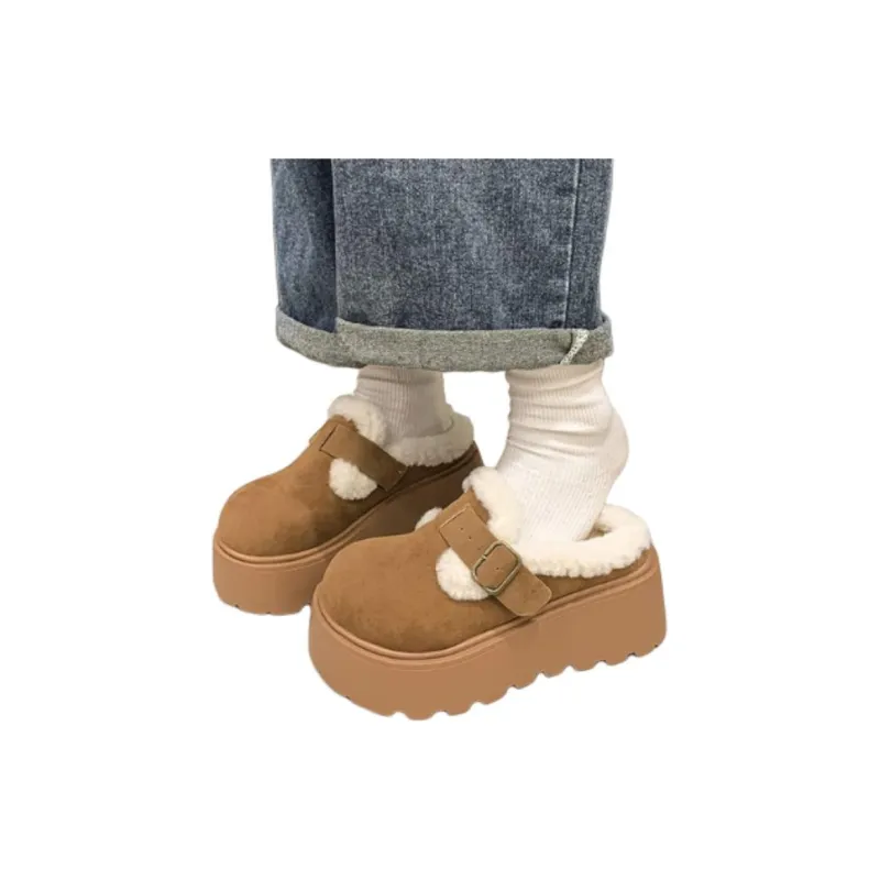 Qiao Anju Home Slippers Coffee Chestnut-7