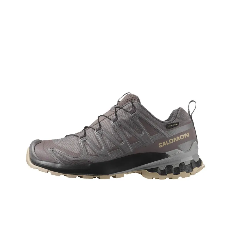 SALOMON XA Pro 3D V9 Anti Slip Wear Resistant Low Top Hiking Shoes Women's Gray Black-0