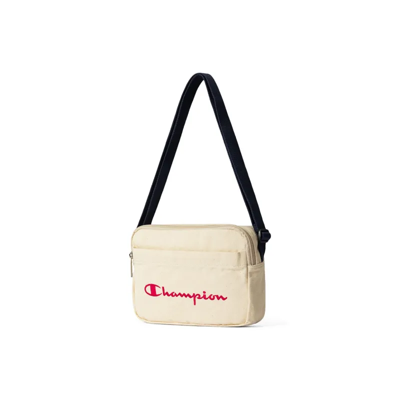 Champion Cotton Shoulder Bag Regular Unisex White-1