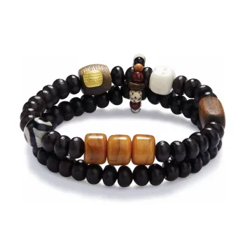 DVNRR Star Moon Bodhi Seeds Bracelets Unisex