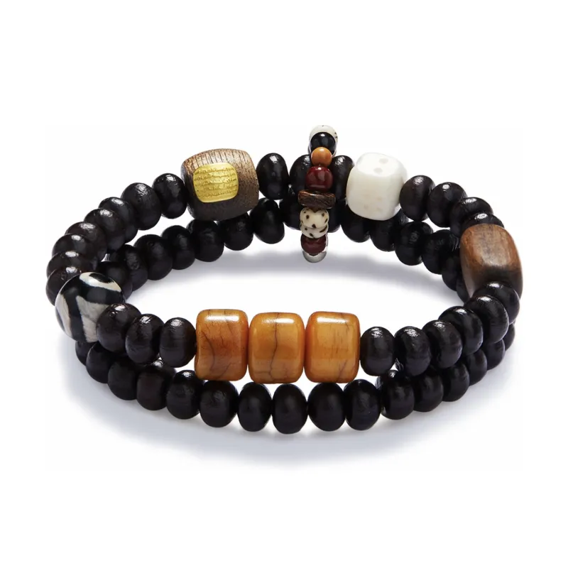 DVNRR Star Moon Bodhi Seeds Bracelets Unisex-0