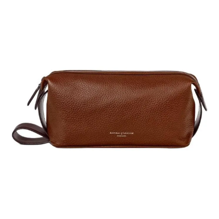 Aspinal Of London Cow Leather Toiletry Bag Unisex Multicolor-6