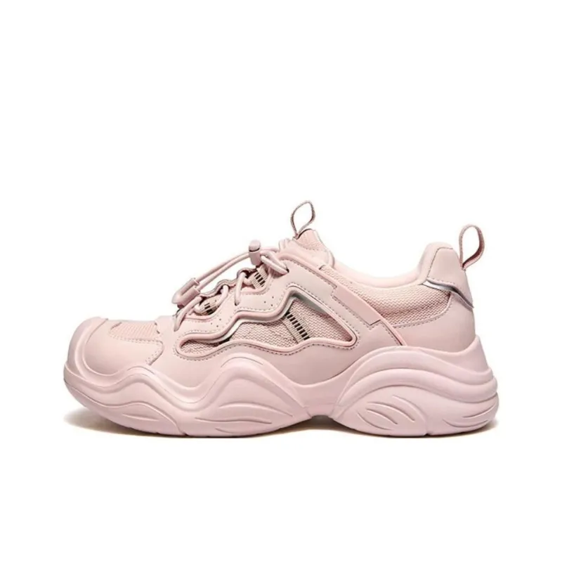 CAMEL Anti Slip And Wear Resistant Coverage Low Top Chunky Sneakers Women's-2