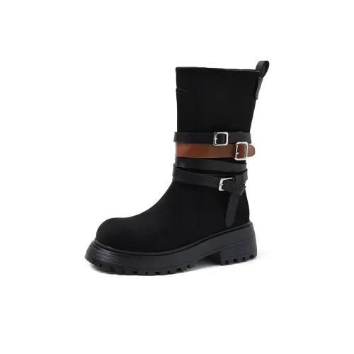 XIAOAJUE Ankle Boots 5cm Women's