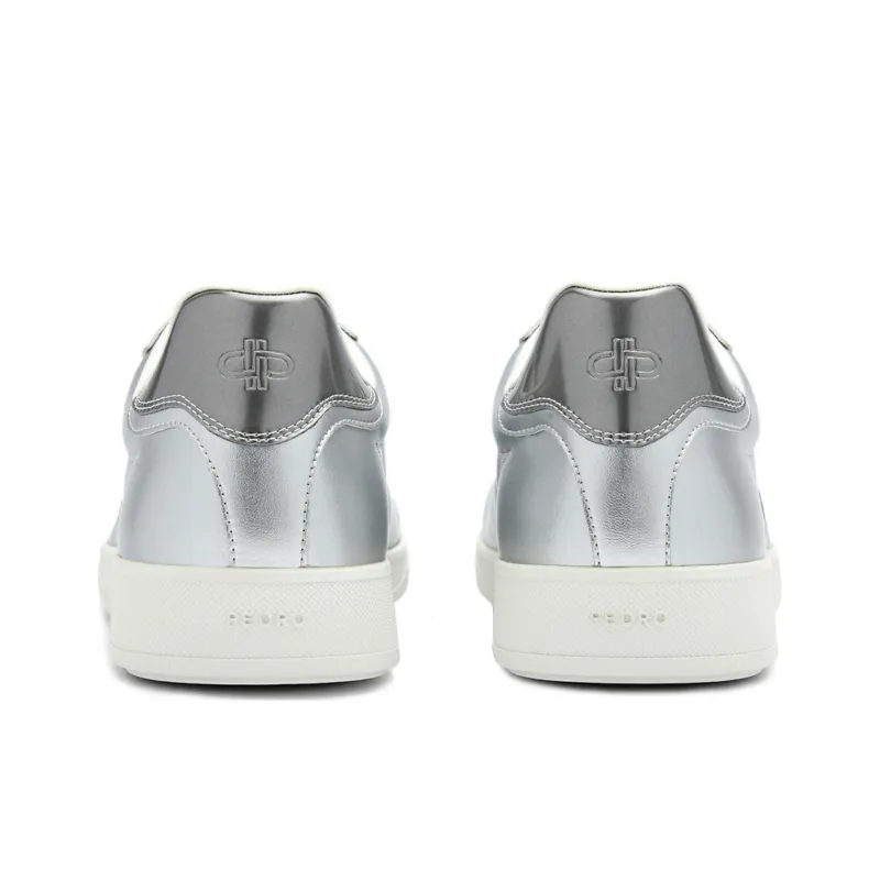 PEDRO Icon Series Low Top Skateboard Shoes Women's Silver-3
