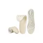 [1 Pack Beige]Sherpa Thermal-Soft Sole Latex