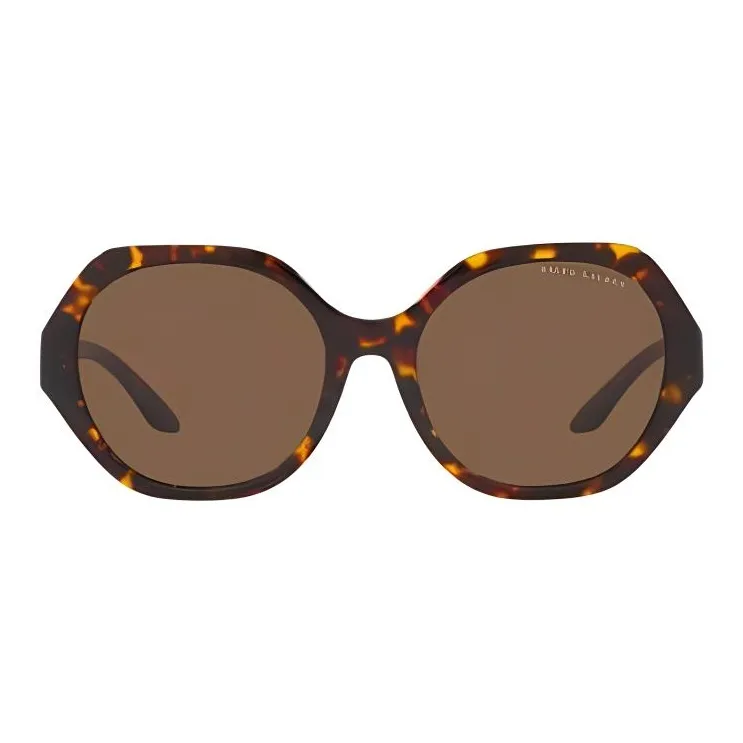 Ralph Lauren Acetate Irregular Shape Sunglasses Unisex Tortoiseshell-1