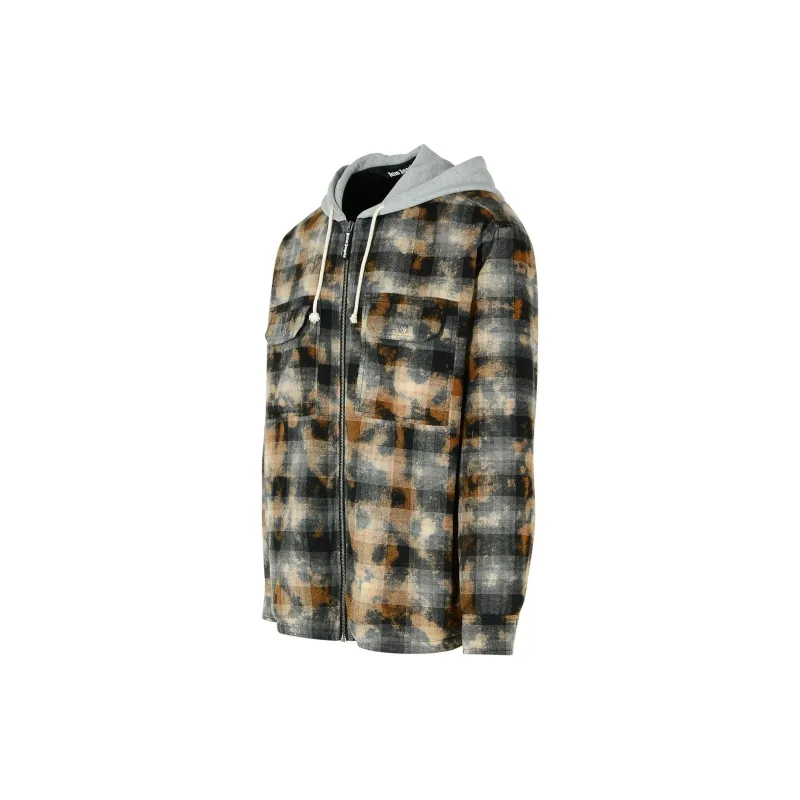 PALM ANGELS Check pattern Shirt Jacket-2