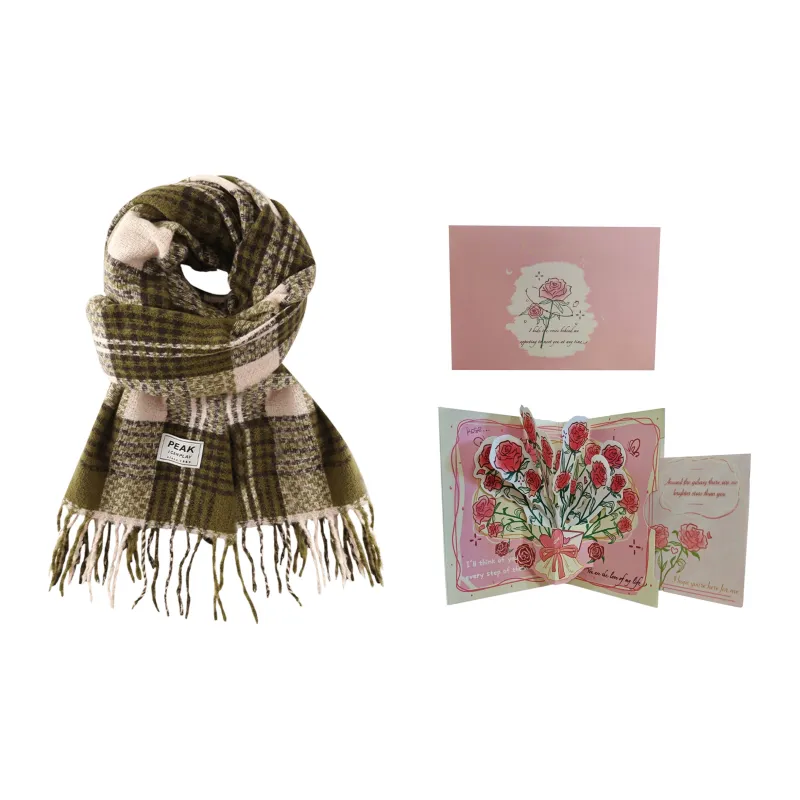 PEAK RIGHT Series Polyester Knit Scarves Unisex Multiple Colors-16