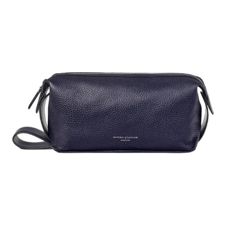 Aspinal Of London Cow Leather Toiletry Bag Unisex Multicolor-3