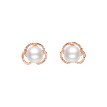 ZHOU LIU FU Freshwater Pearl Stud Earrings Women's