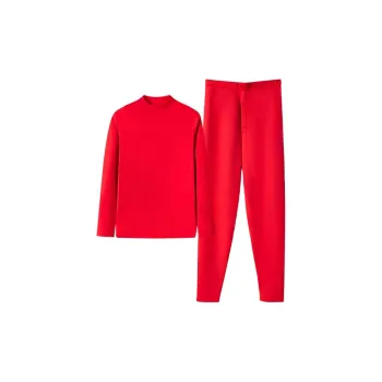 H YXIANG Thermal Set Unisex Red