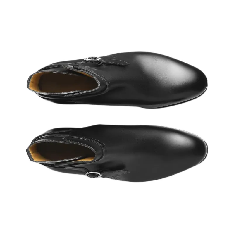 JOHN LOBB Abbot Ankle Boots Men's Black-1