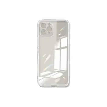QIZHENG TPU Material Straight Edge Transparent Phone Case Compatible With Redmi K70/K60/K50/K40 Pro/K30s