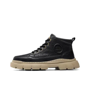 G.N.SHIJIA Wear Resistant Height Increasing Ankle Length Outdoor Boots 5cm Men's