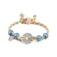 Lacquer Coin Rope Bracelet Style B