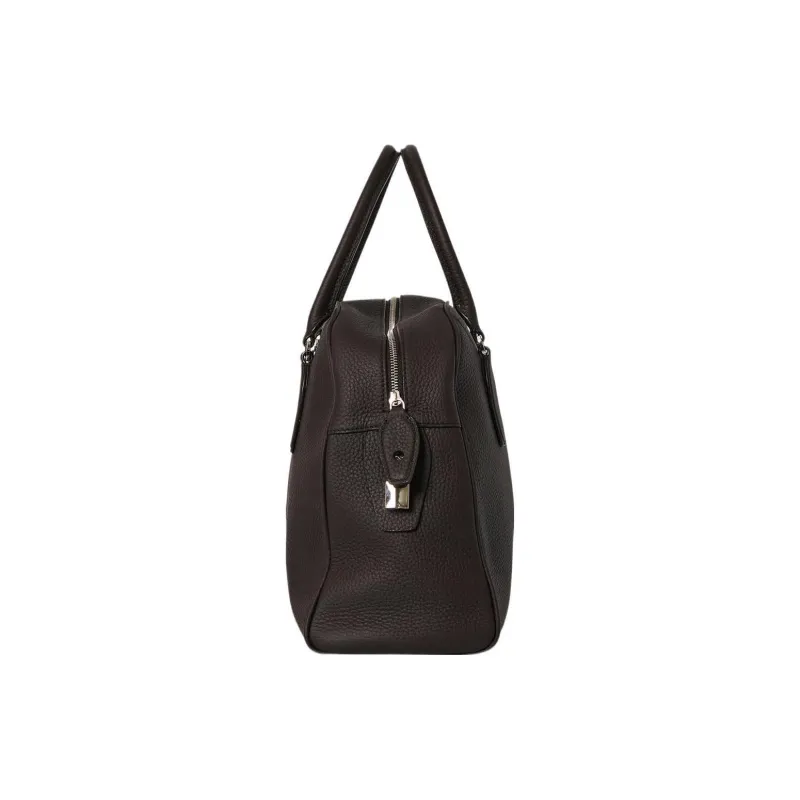 THE ROW Deerskin Bowling Bag, Handbag Women's Dark Brown-2