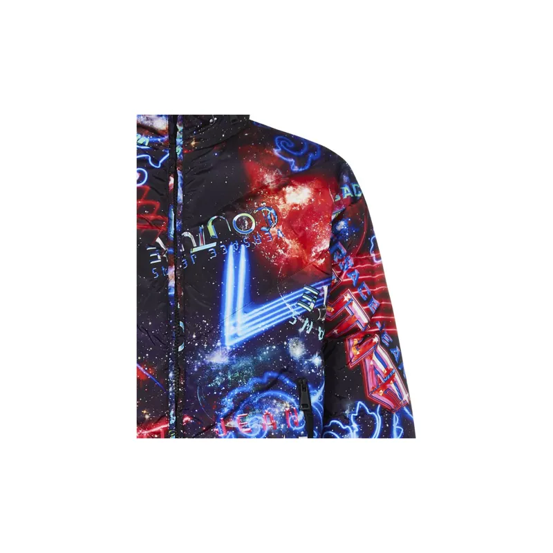 VERSACE JEANS COUTURE Motif print Down filled Jacket-10