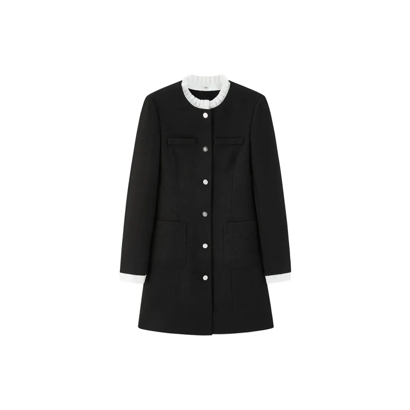 PEACEBIRD Long Sleeved Dresses Women's-5