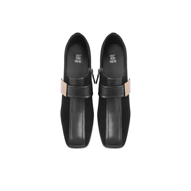 XICUNMINGWU Chunky Heel High Heels Women's-8