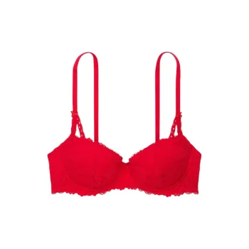 Victoria's Secret DATE PINK Bra Women's Spicy Pepper Red