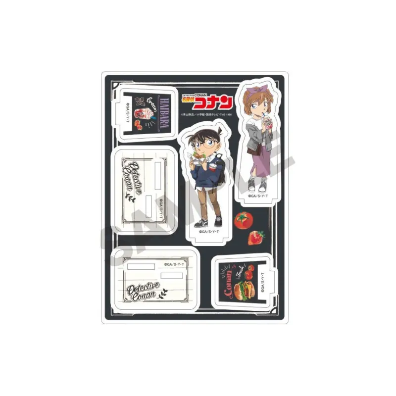 CRUX Detective Conan Characters Garbage Food Ver Ai Haibara Acrylic Stands-0