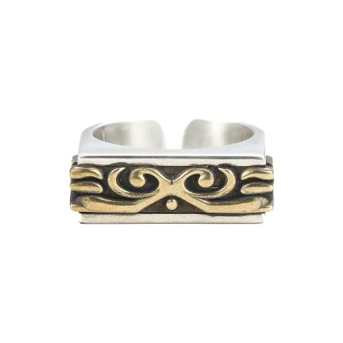Ruibeila 990 Foot Silver Rings Men's