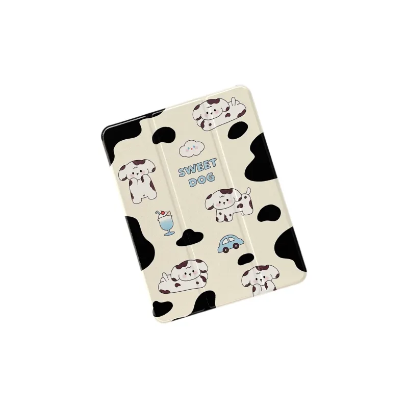 Koman TPU Material Cute Spot Puppy For Apple IpadproAir 11/10/13 Inches Tablet Protective Cases-2