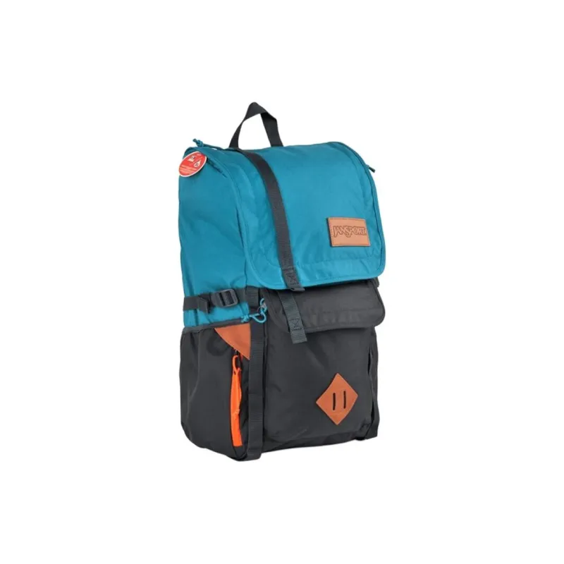 JanSport Polyester Backpack Large Size Unisex Cool Blue-3