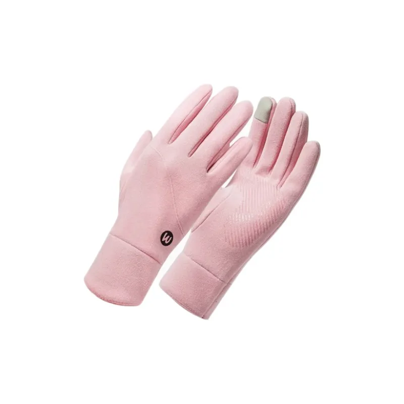 KOMY Polyester Knit Gloves Unisex Gray-3