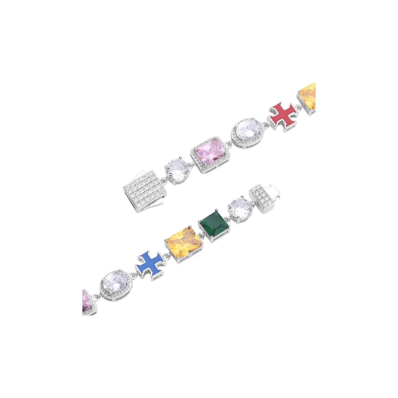 ICEGANG 5A Cubic Zirconia Bracelets Unisex-1