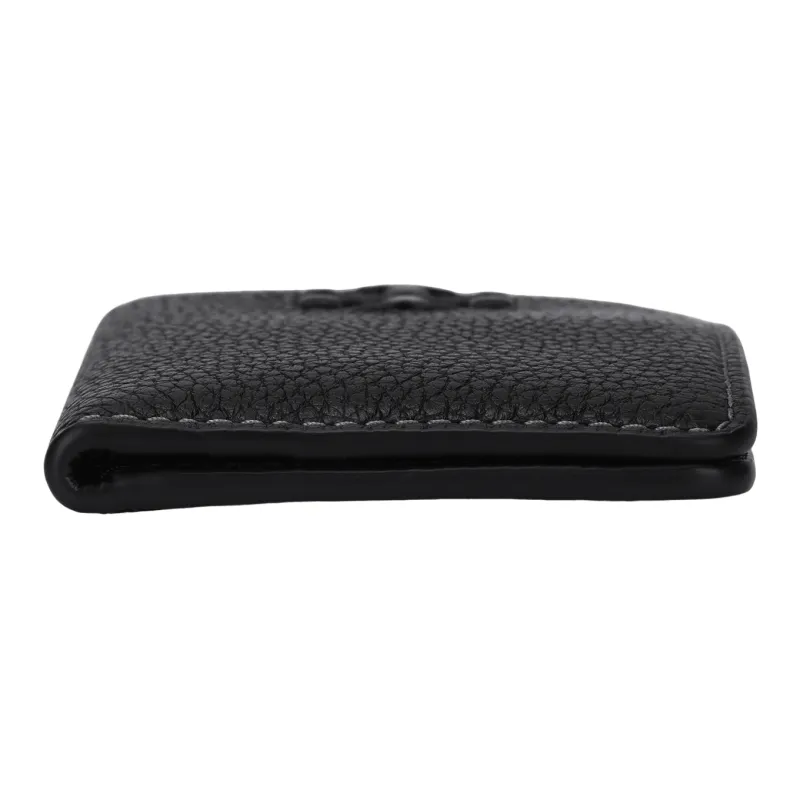 TORY BURCH Thea Cow Leather Card Holder Women's Black-3