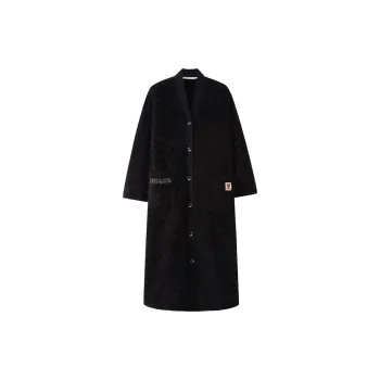 XIAFENYAN Pajama Robe Women's Black