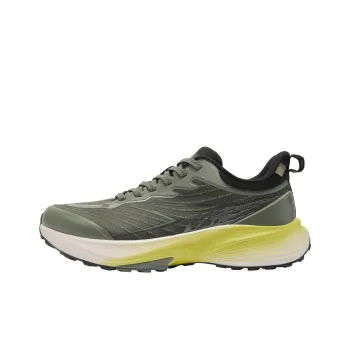 QIAODAN Speed 2TR Running Shoes Men Low Top Dark Tea Brown/Black