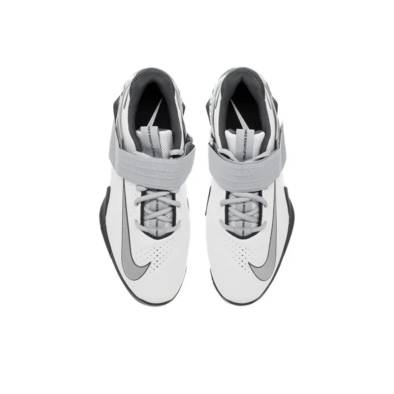 Nike Savaleos Anti Slip Wear Resistant Low Top Training Shoes Unisex White Gray Silver-3