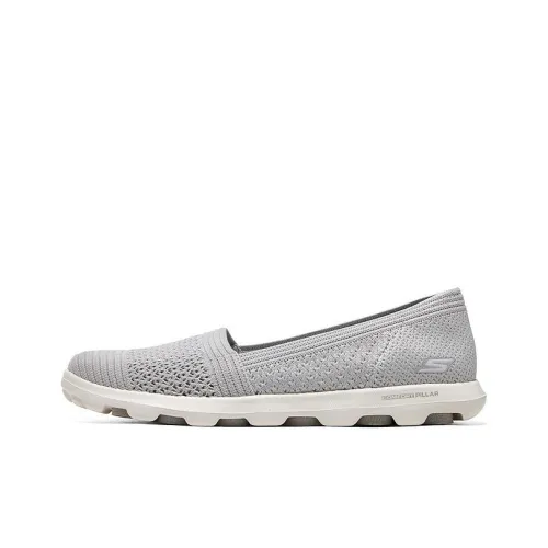 Skechers ON THE GO Anti used Wear Resistant Low Top Casual Shoes Women's Gray