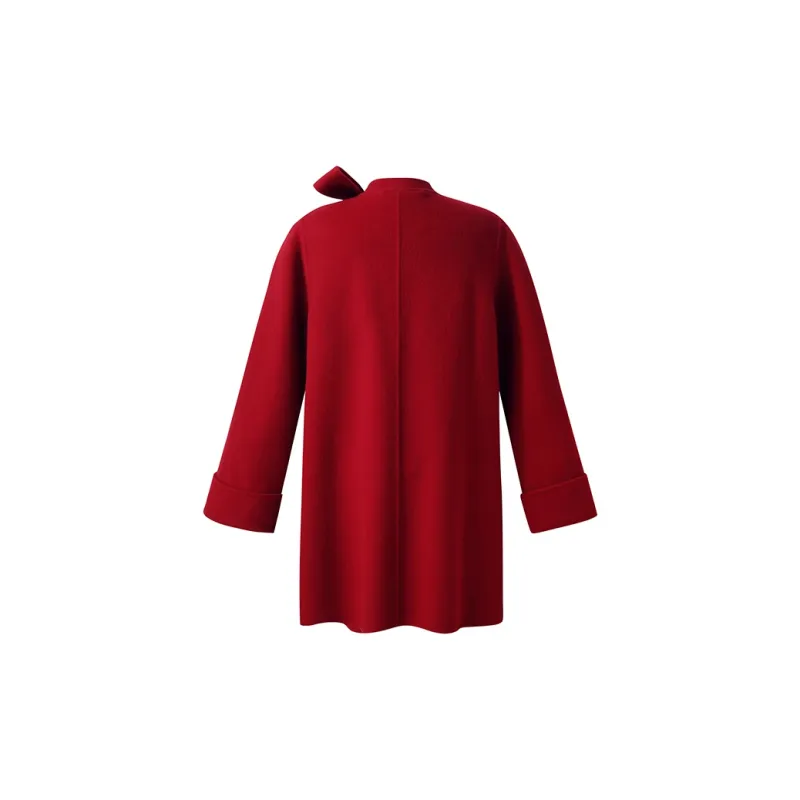 GOELIA Coats Women's Pepper Red-1