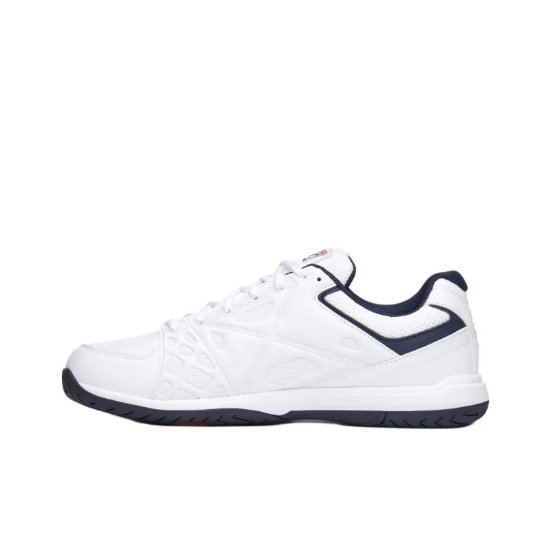 FILA Anti Slip Wear Resistant Low Top Training Shoes Men's White-2