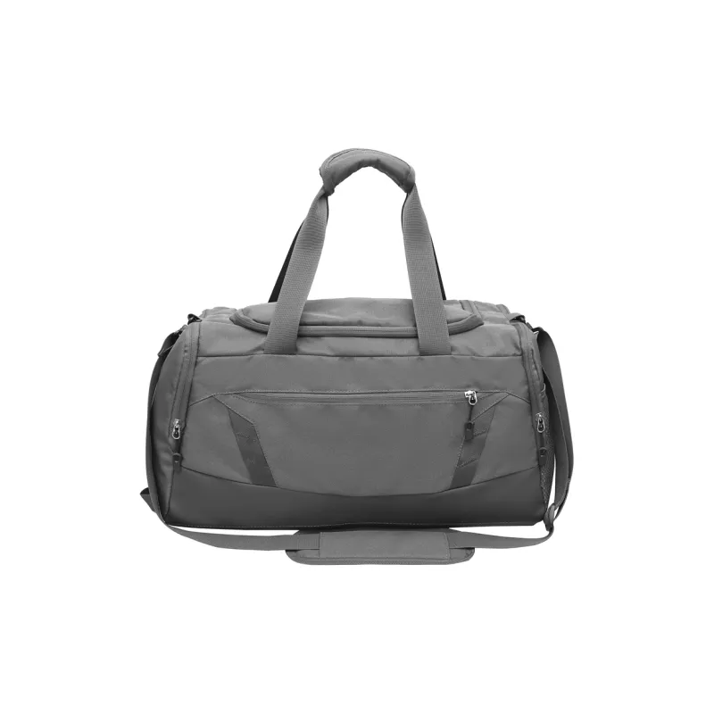 GOBLIN SHARKS 1759 Nylon Gym Bag Large Size Unisex Black/Gray-4