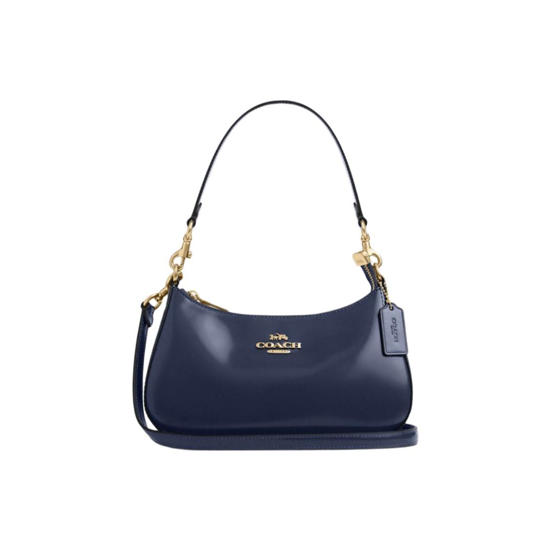 Coach Teri Shoulder Bag Blue - POIZON Coach Teri Shoulder Bag Blue - POIZON