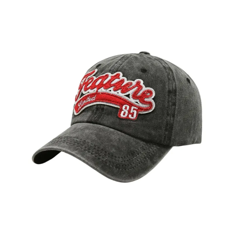 TUCANO Cotton Baseball Caps Unisex Black-1