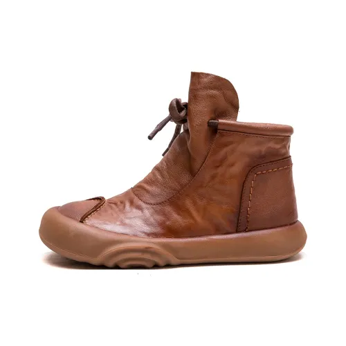 Jay Ankle Boots Women's Caramel/Coffee