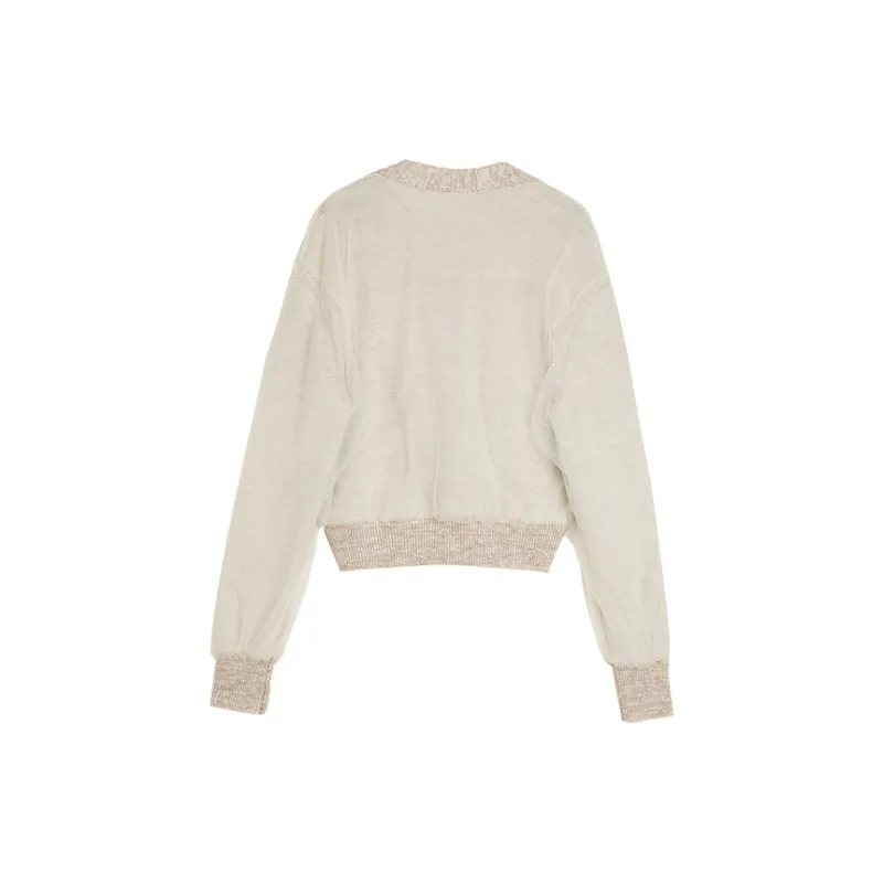 ELLE Knitwear Women's Heather Yarn-1