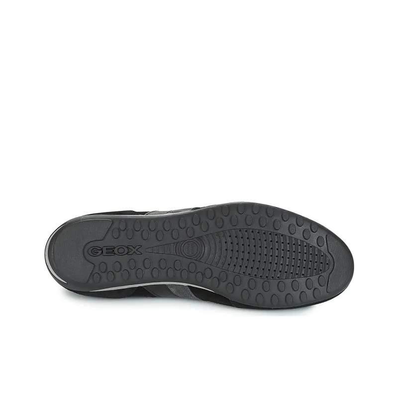 GEOX Abrasion Resistant Low Top Casual Shoes Men's Black-6